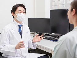 画像：医師による結果説明